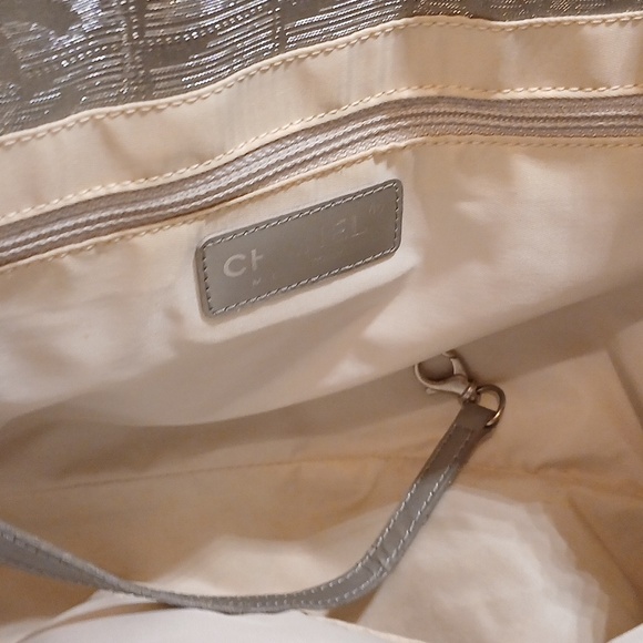 Authentic Chanel Silver Travel Line Bag - Picture 14 of 16